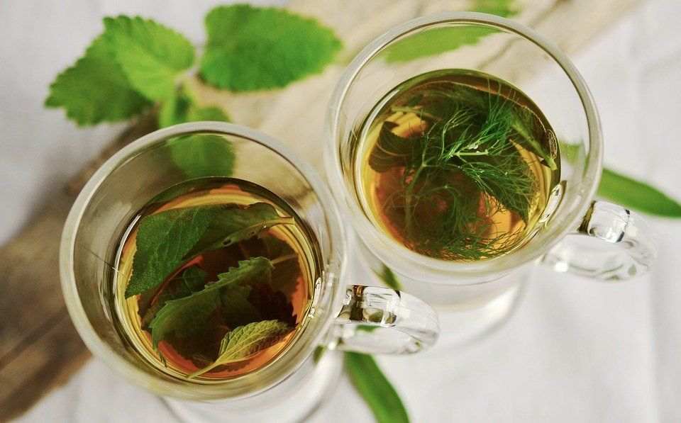 Herbal teas are also great option for skin-related issues